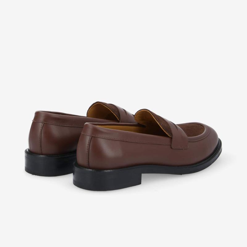 CALIA MOC W - BABY CALF/SUEDE - CHOCOLAT